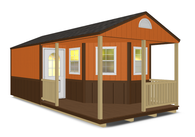 Aframe Deluxe Porch